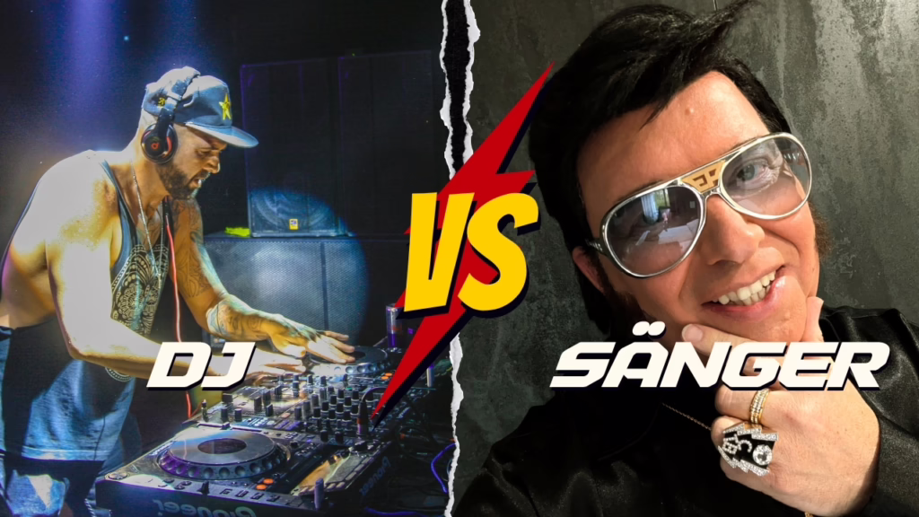 Wenn es um unvergessliche Veranstaltungen geht, steht eine Frage oft im Raum: Sollten Sie einen Live-Sänger oder Entertainer buchen – oder doch lieber einen klassischen DJ? Bei Eddy Events bieten wir Ihnen beide Optionen – und sogar eine einzigartige Kombination namens DJ Plus. Doch welche Lösung passt am besten zu Ihrem Event? In diesem Beitrag vergleichen wir die Vor- und Nachteile – mit einem besonderen Fokus auf unseren charismatischen Sänger und Entertainer King Eddy.